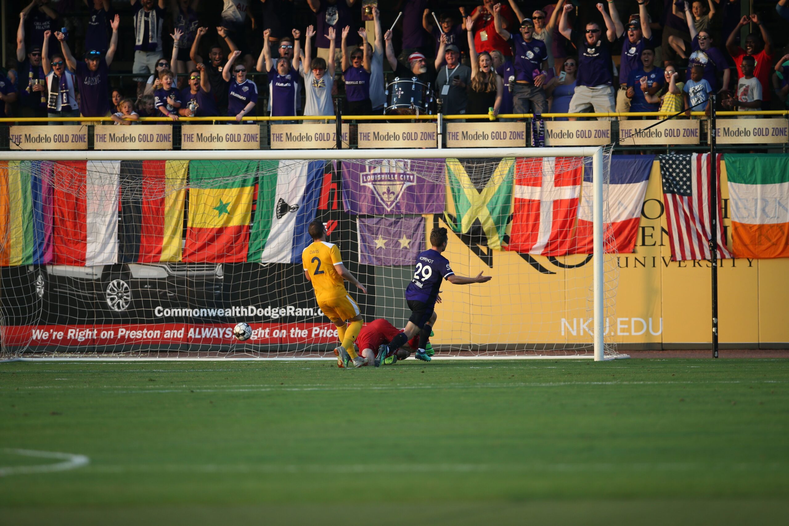 Hoppenot scoring against Nashville, 2019