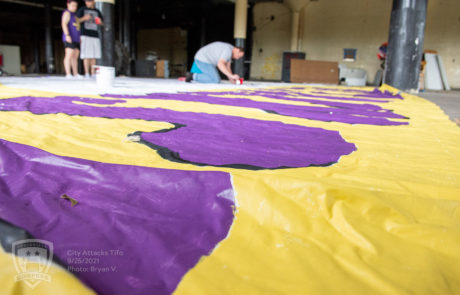 Sept 2021 tifo painting