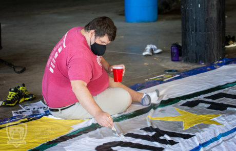 Sept 2021 tifo painting