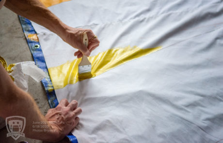 June 2021 tifo painting